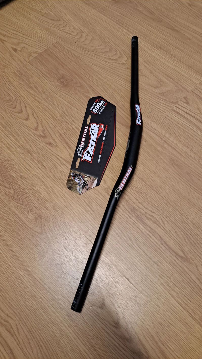řidítka - RENTHAL Fatbar V3 Riser – 35.0 × 800 mm / Rise 20 mm