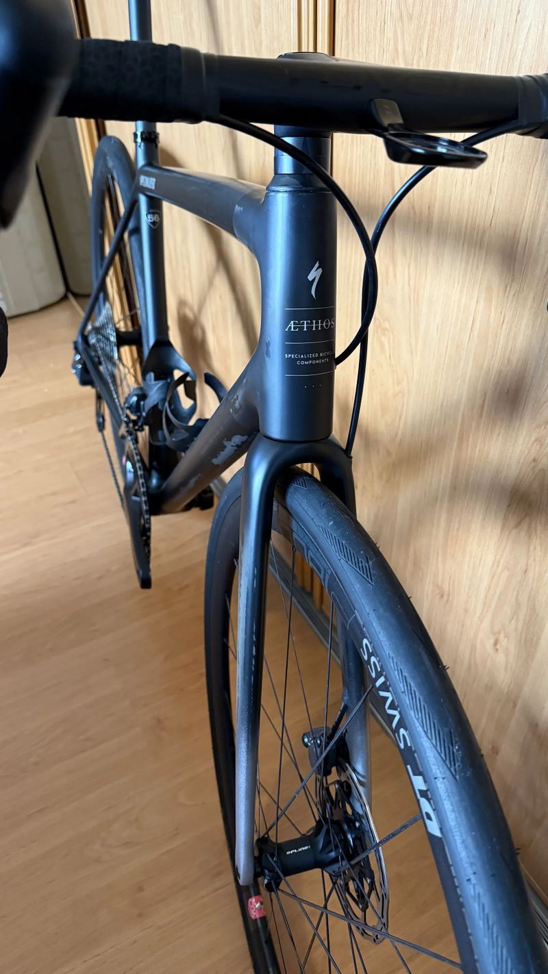 Specialized Aethos expert, vel. 56 (Ultegra Di2 12 speed, powermeter 4iiii)