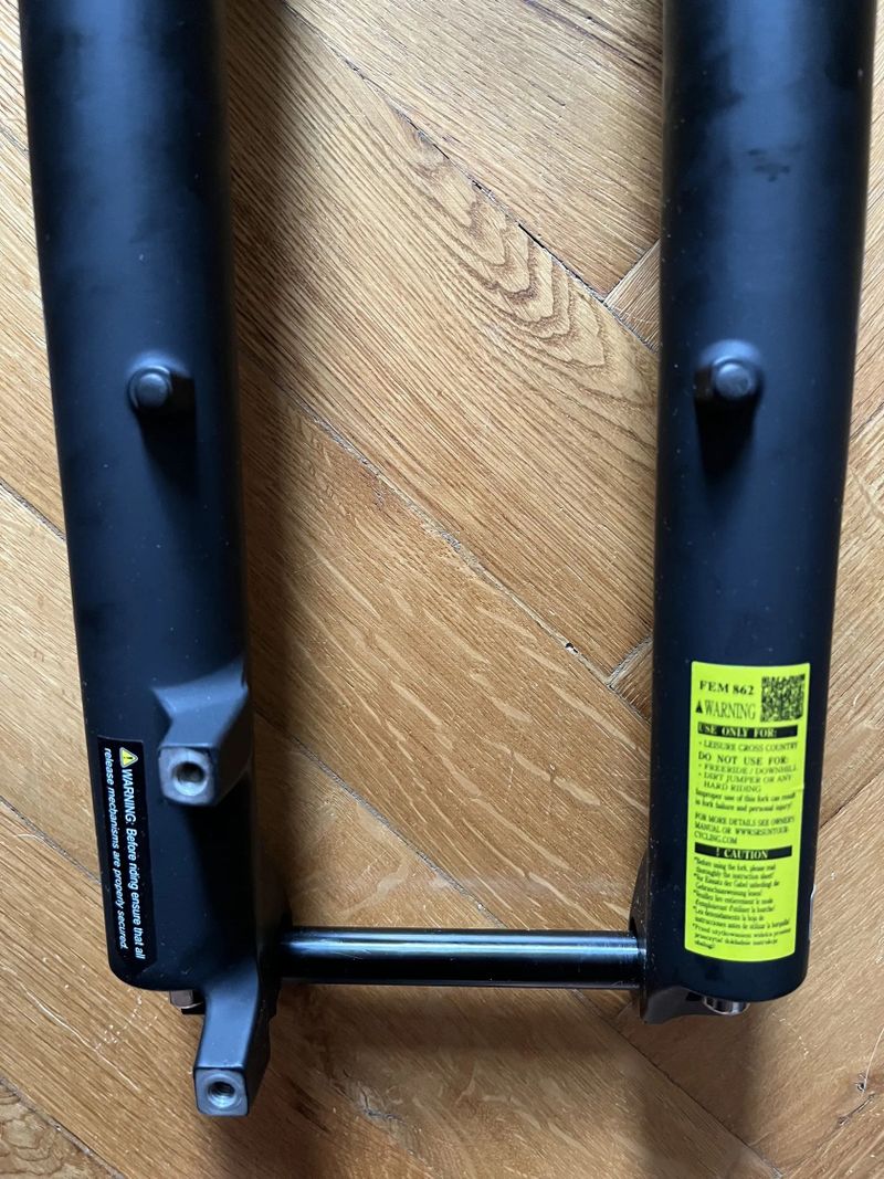 SR Suntour Xcm32 LOR DS Boost Tapered 120mm