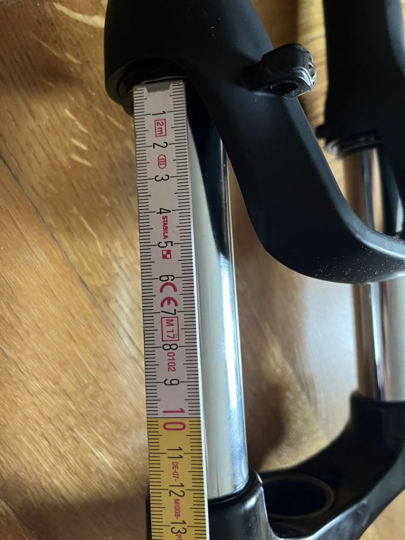 SR Suntour Xcm32 LOR DS Boost Tapered 120mm