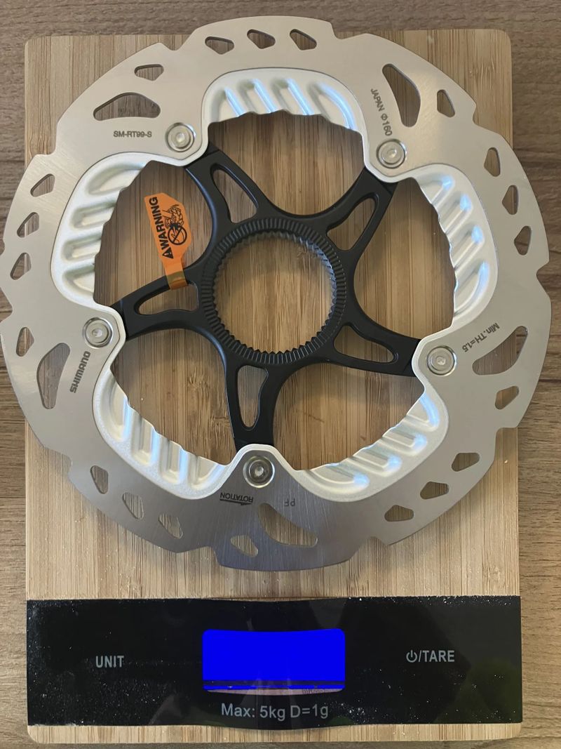 Nové brzdové kotouče Shimano XTR, Saint SM-RT99 160mm