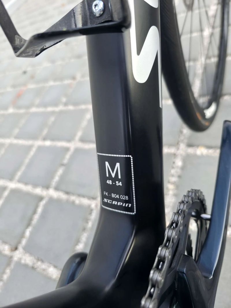 Silniční kolo Scapin Kalibra Carbon Disc Ultegra – velikost 54cm (m)