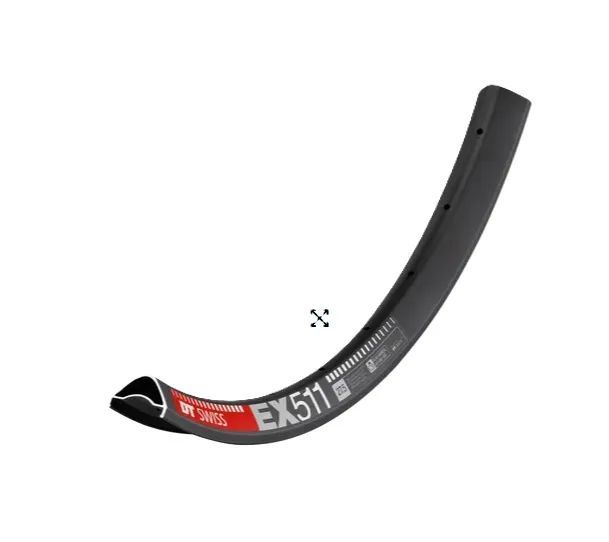 Nový ráfek DT Swiss EX 511 27,5, 32 děr