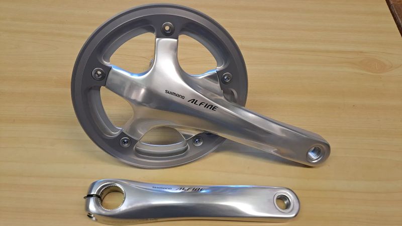 Prodám nové nepoužité kliky Shimano Alfine FC-S501 170mm, převodník 39 zubů