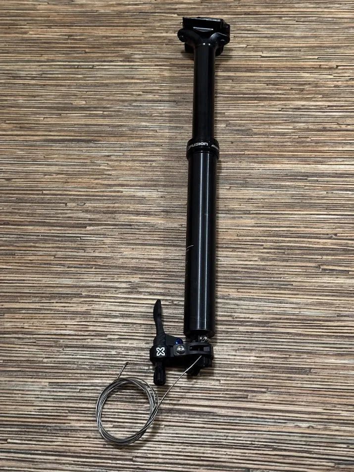 Teleskopická sedlovka X-Fusion Manic 31,6 mm délka 125 mm, včetně páčky