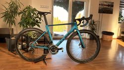 Cube Litening AIR C:68X SLX electricblue´n´blue Disk 2024