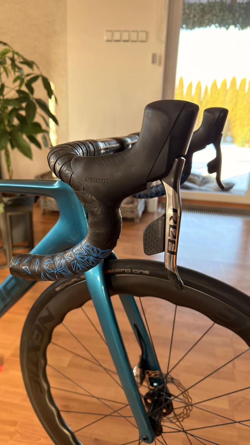 Cube Litening AIR C:68X SLX electricblue´n´blue Disk 2024