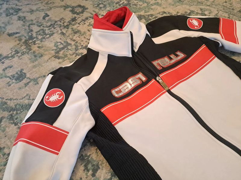 Castelli Rosso Corso zimní bunda vel. L