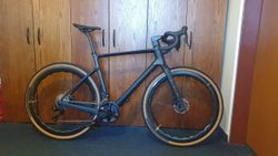 Shimano 105 R7170 Di2 2x12, matte black, vel. L