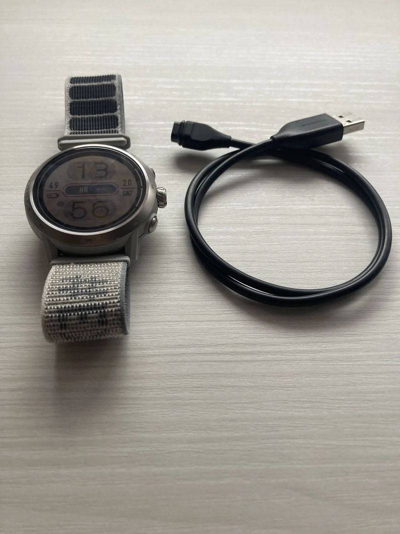 Coros Apex 2 Pro grey, nylonový řemínek