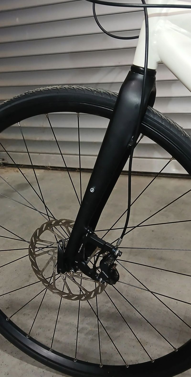 Gravel/trekingové kolo - stavba na MTB26 rámu