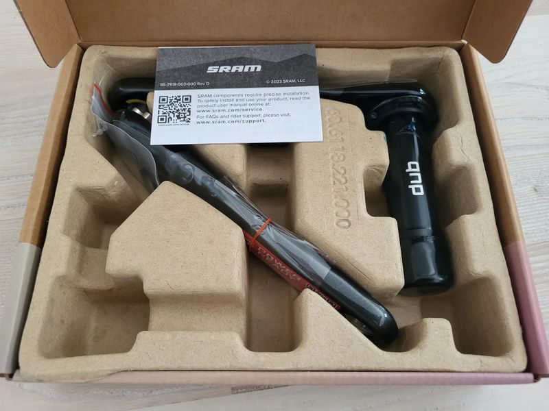 Sram Force D2 DUB Iridescent kliky bez převodníku 175 mm