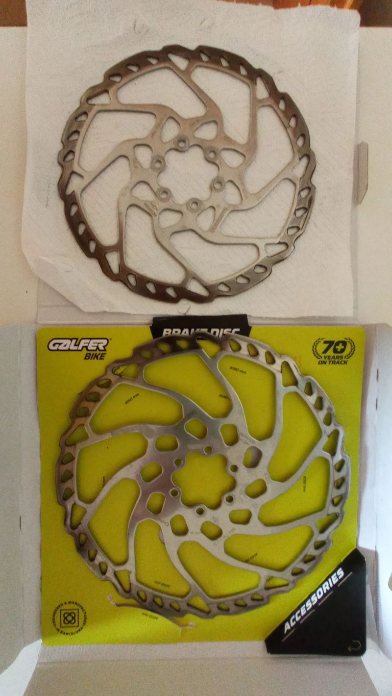 Brzdový kotouč Shimano SLX - 180 a 203 mm