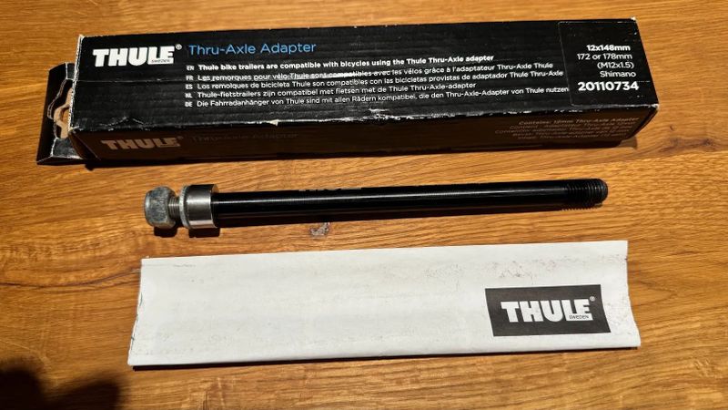 Adaptér pevné osy Thule pro vozíky za kolo