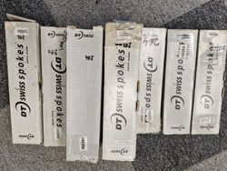 DT Swiss dráty stainless nerez 2,0 mm délka 252/255/264/282/284/290/292