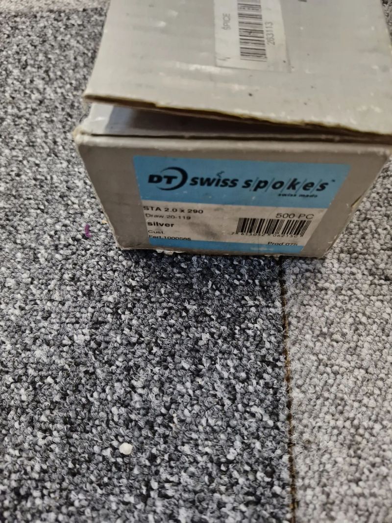 DT Swiss dráty stainless nerez 2,0 mm délka 252/255/264/282/284/290/292