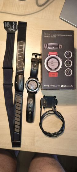 GARMIN FENIX 3 + HR belt, GARMIN EDGE 800