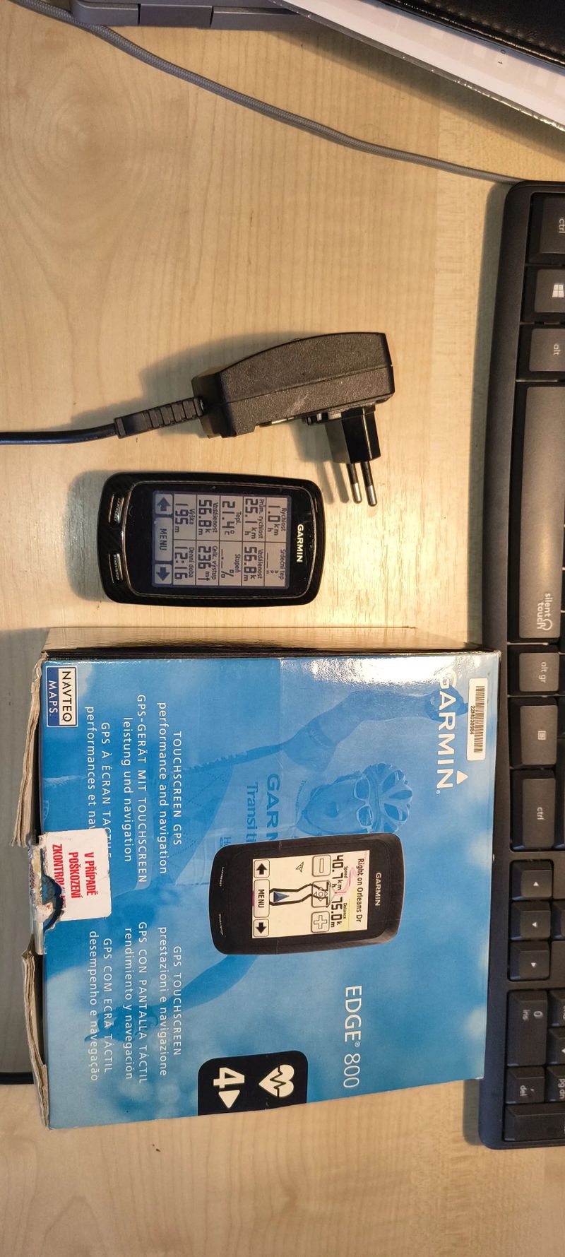 GARMIN FENIX 3 + HR belt, GARMIN EDGE 800