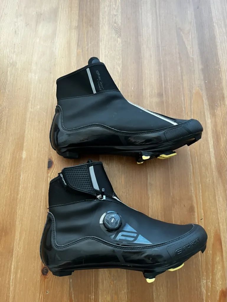 Force Road Glacier zimní silniční pánské tretry černá