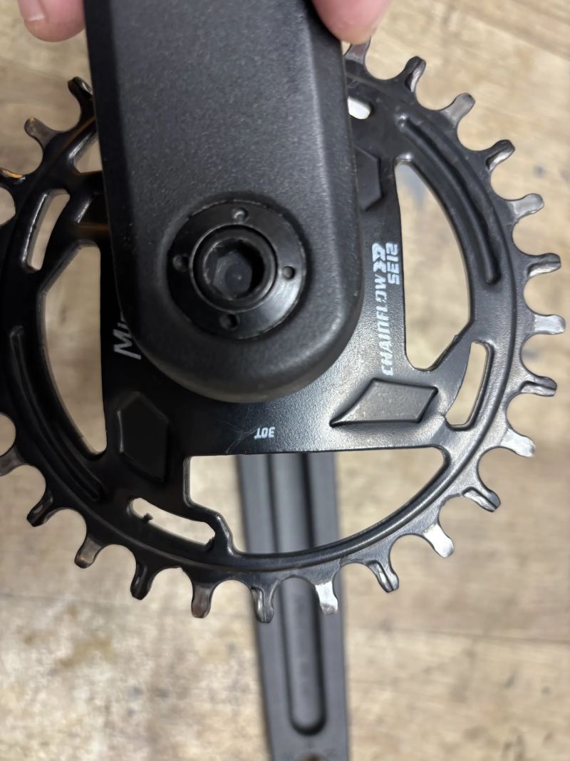 Kliky Miranda 165mm, 30zubů pro 1x12, střed Raceface