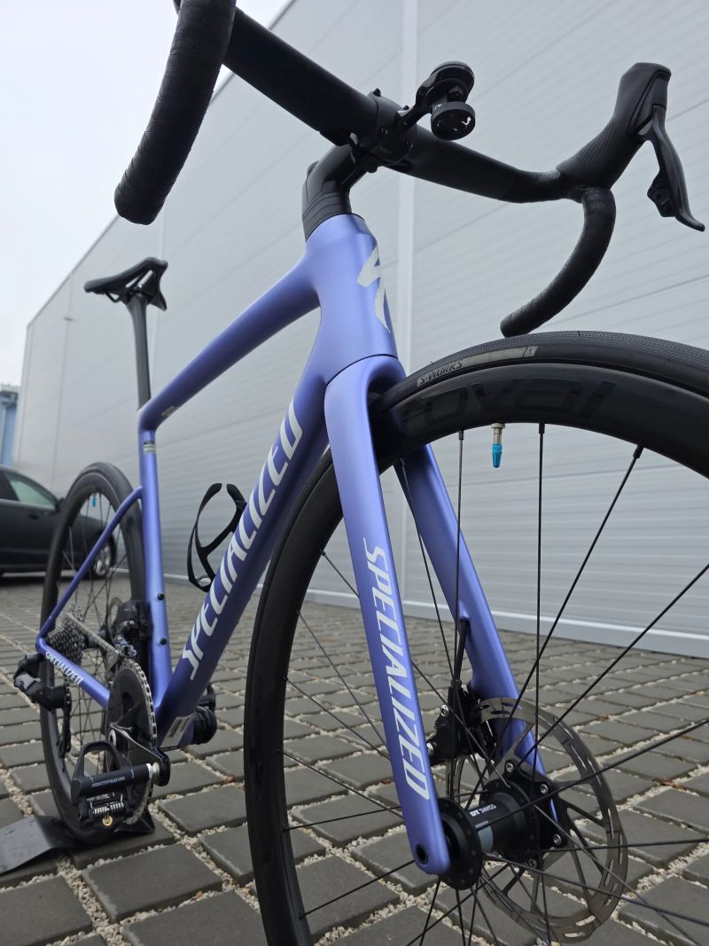 Specialized Tarmac SL8 Carbon Expert 2024 Rival AXS – velikost 56 cm / Karbonová kola / Wattmetr