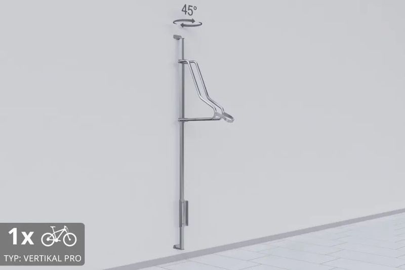 3 stojany na zed Kovtec Vertikal Pro