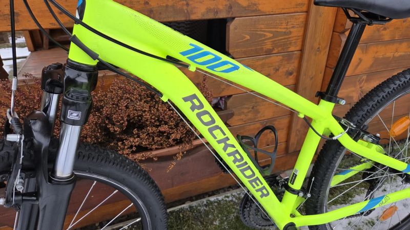 Horské kolo Rockrider ST100 27,5" rám S 154-166cm minimálně použité.