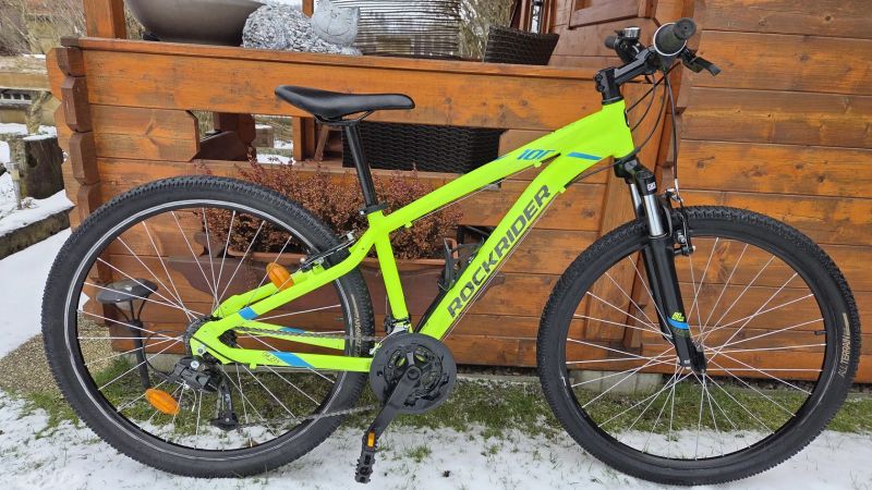 Horské kolo Rockrider ST100 27,5" rám S 154-166cm minimálně použité.
