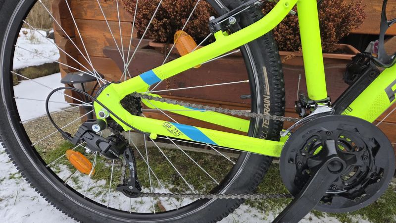 Horské kolo Rockrider ST100 27,5" rám S 154-166cm minimálně použité.