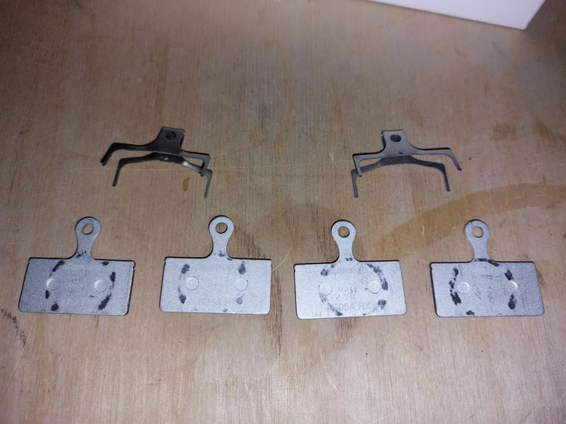 Brzdové destičky Shimano XT BR-M785, G05A RX, polymer