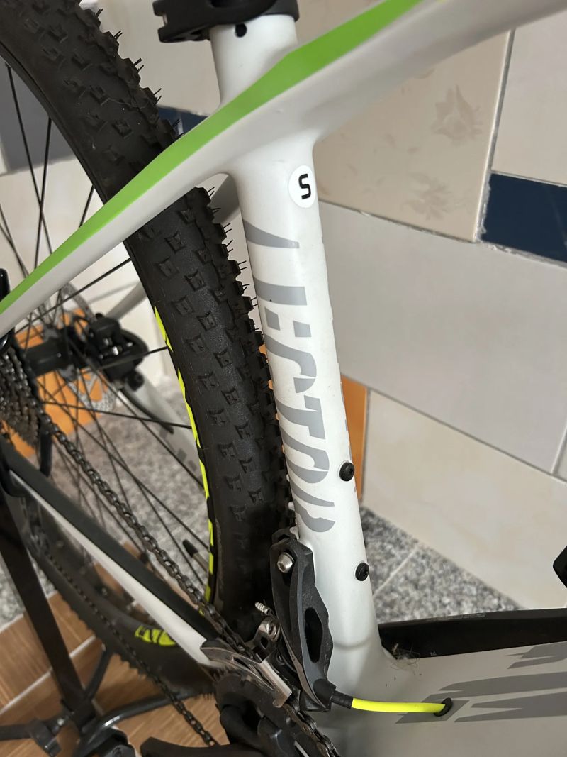 Ghost Lector 3,9 LC grey/yellow green, velikost S - TOP STAV