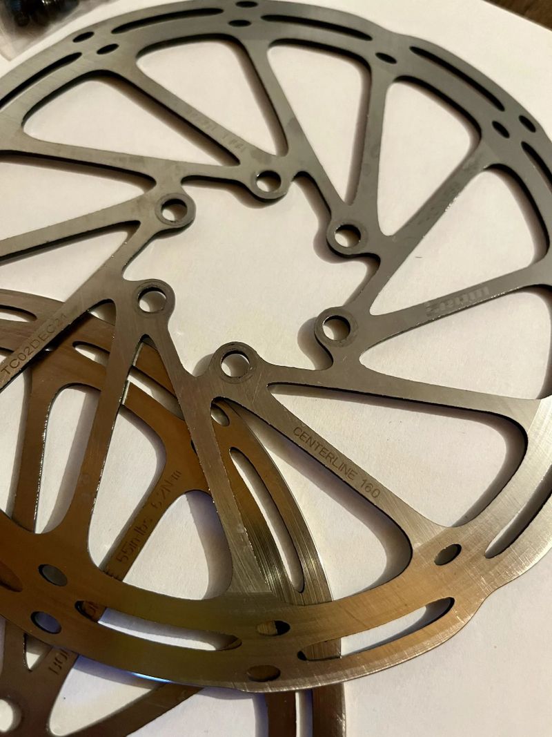 2x Brzdový kotouč SRAM Centerline 6 děr 160 mm