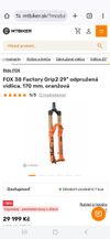 Nová Fox Float 38 Factory Fit Grip2 VVC Evol Kashima 160mm 29" Orange