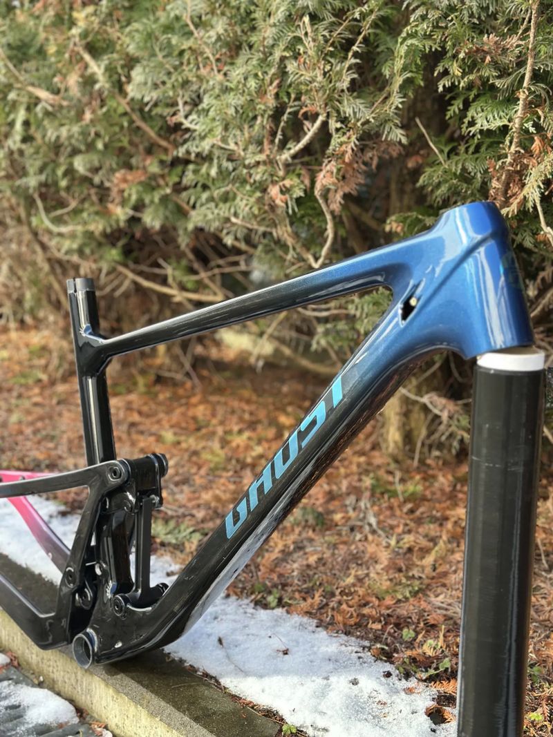 Karbonový rám Ghost Lector FS World Cup XL