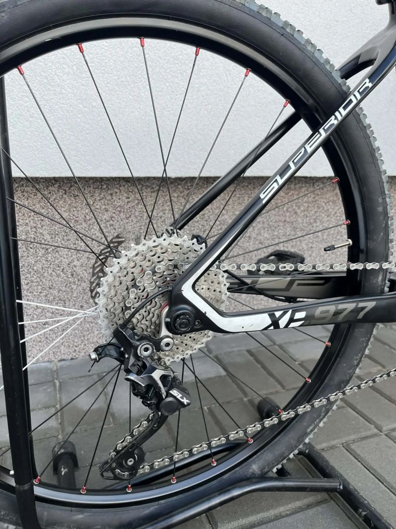 Horské karbonové kolo Superior vel.M 27,5