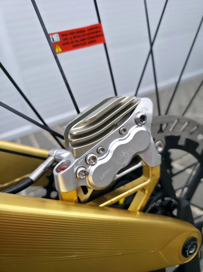 Elektrokolo Pole Voima Enduro Gold 29" velikost M/L / SRAM X0 Transmission / Jediné na prodej v EU