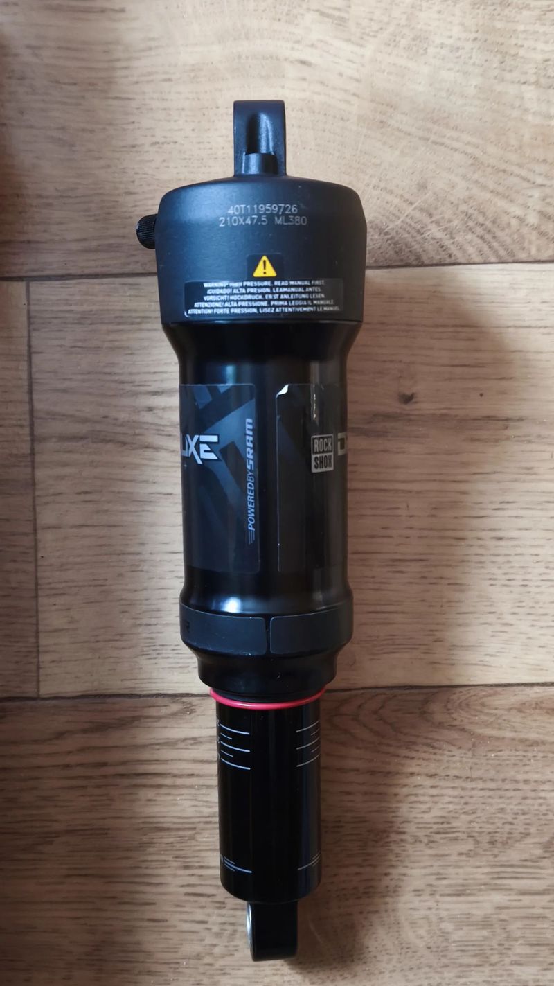 Vidlice rock shox gold 35 a tlumič rock shox deluxe select+