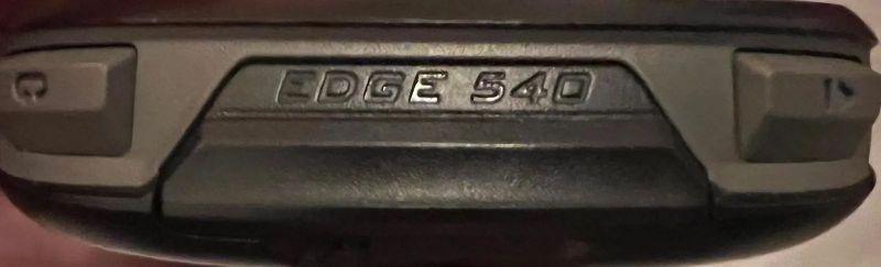 Garmin Edge 540