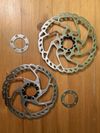 Brzdové kotouče Shimano SLX SM-RT66, 6děr, 180+160mm