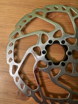 Brzdové kotouče Shimano SLX SM-RT66, 6děr, 180+160mm