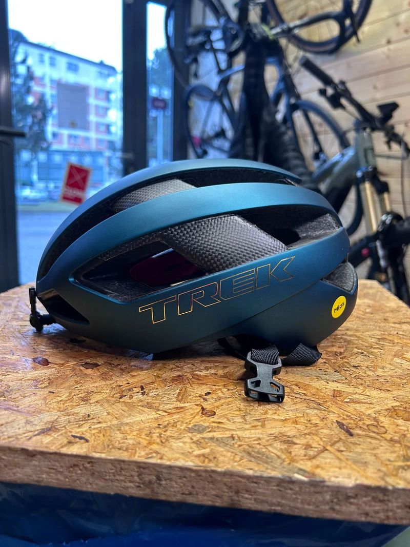 Silniční helma trek velocis, mips,dark aguatic