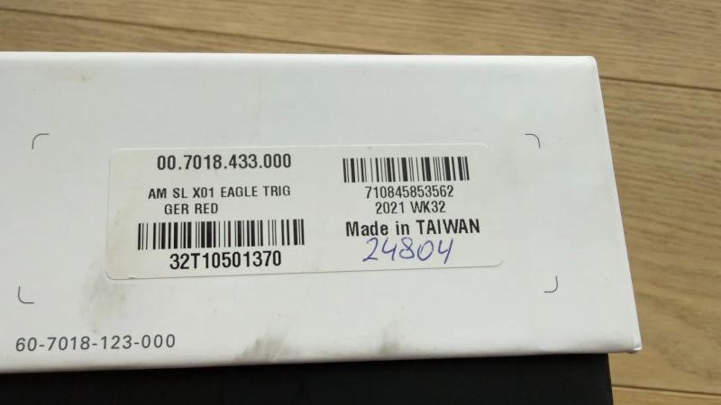 Sram X01 Eagle řadící páčka 12 sp. Red