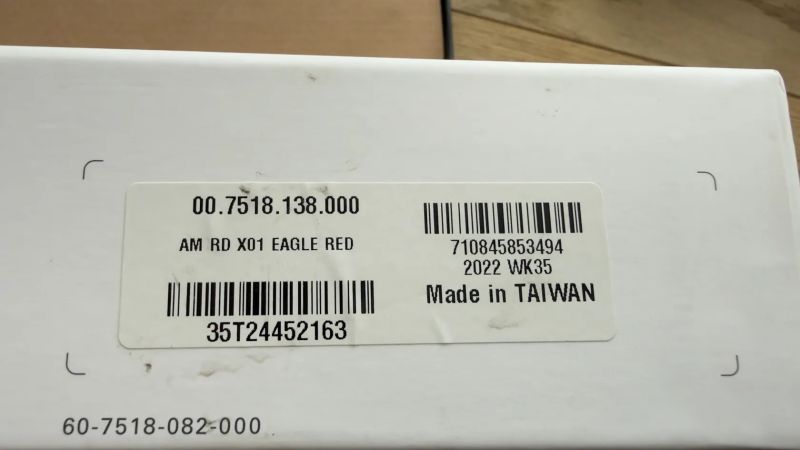 SRAM AM RD X01 EAGLE RED