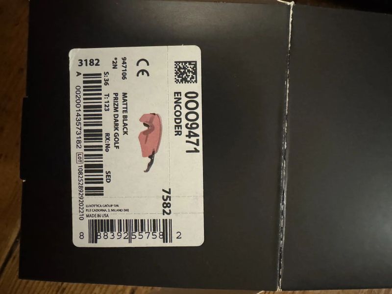 Nové Oakley Encoder Prizm Dark Golf