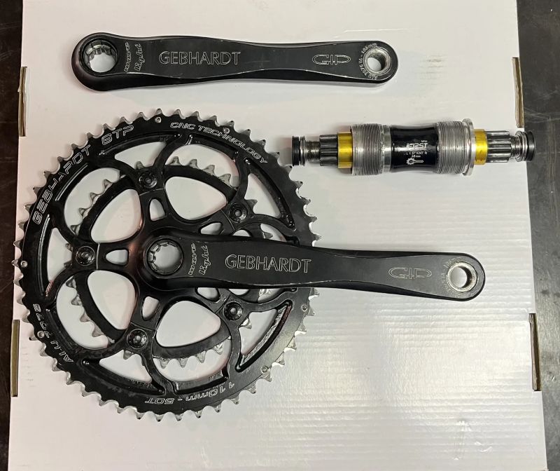 Silniční kliky GEBHARDT wave light 50/34 185mm