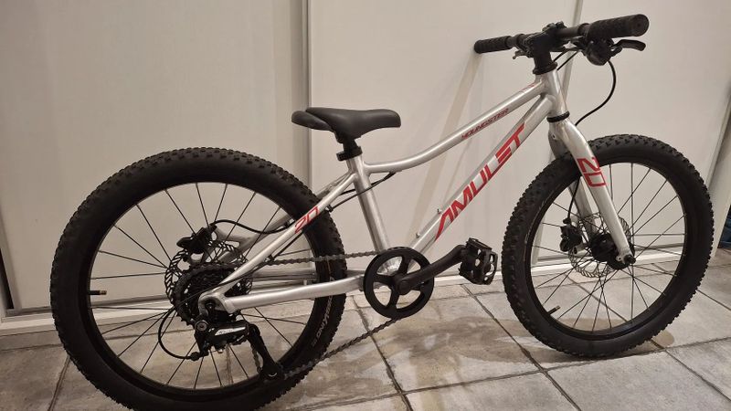 Amulet 20" Youngster SH alu brushed transparent/red