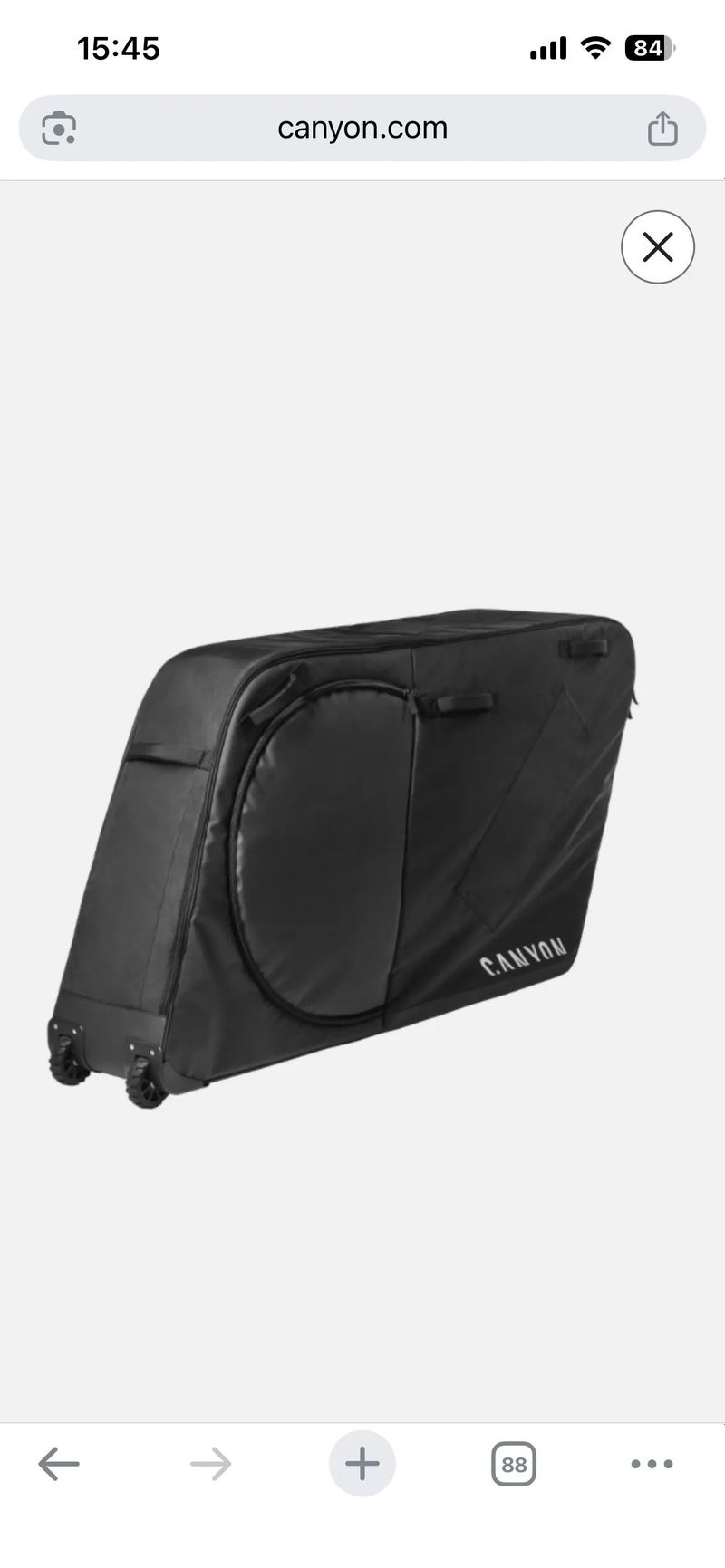 Canyon Travel Bike Bag