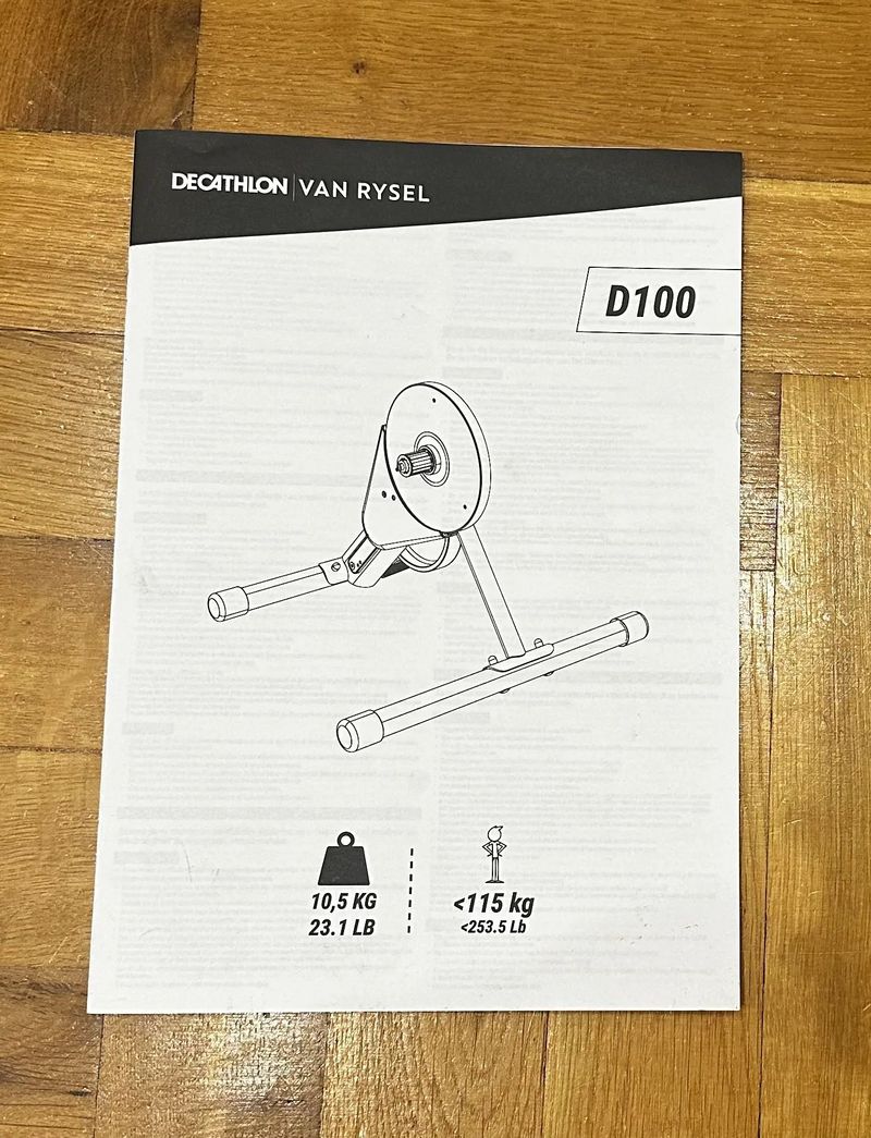 V ZÁRUCE Domácí cyklistický trenažér Van Rysel D100 (Zwift)