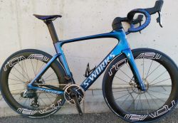 Specialized Venge S-Works Top Custom stavba:SRAM Red AXS 2x12,Ceramicspeed,Wattmetr..PC:300.tis!!!