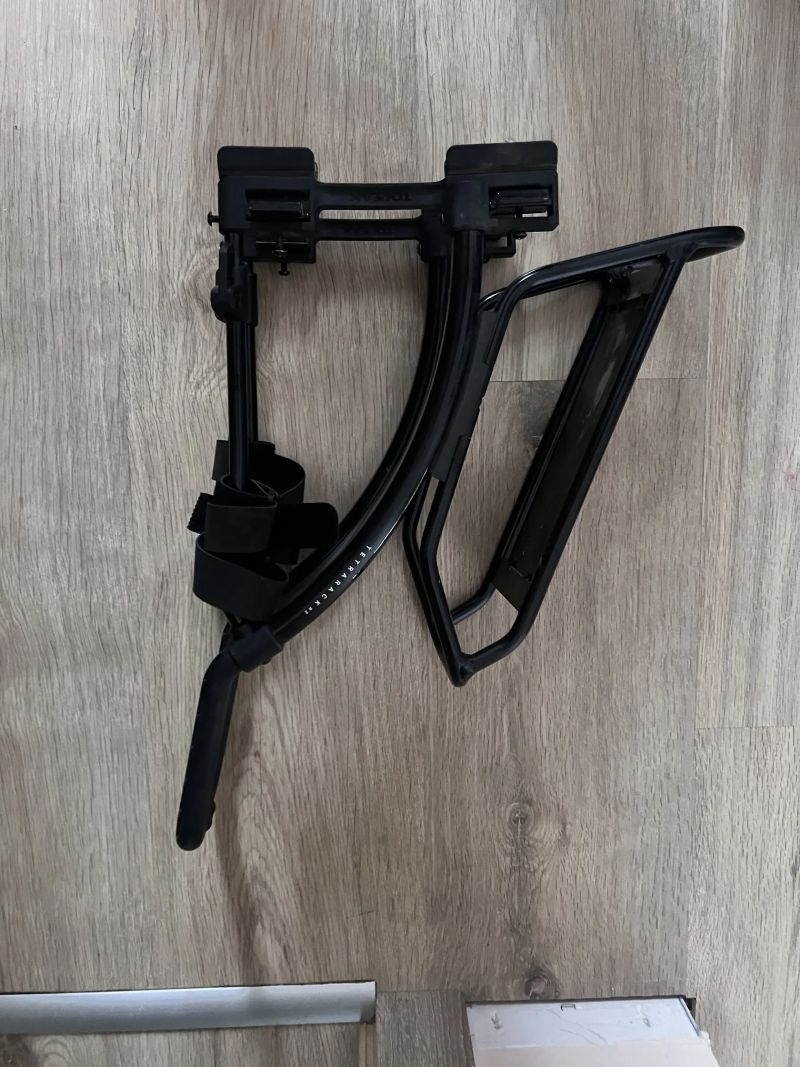 Nosič na kolo Topeak TetraRack M2 HD s Brasnou v kompletnim setu 